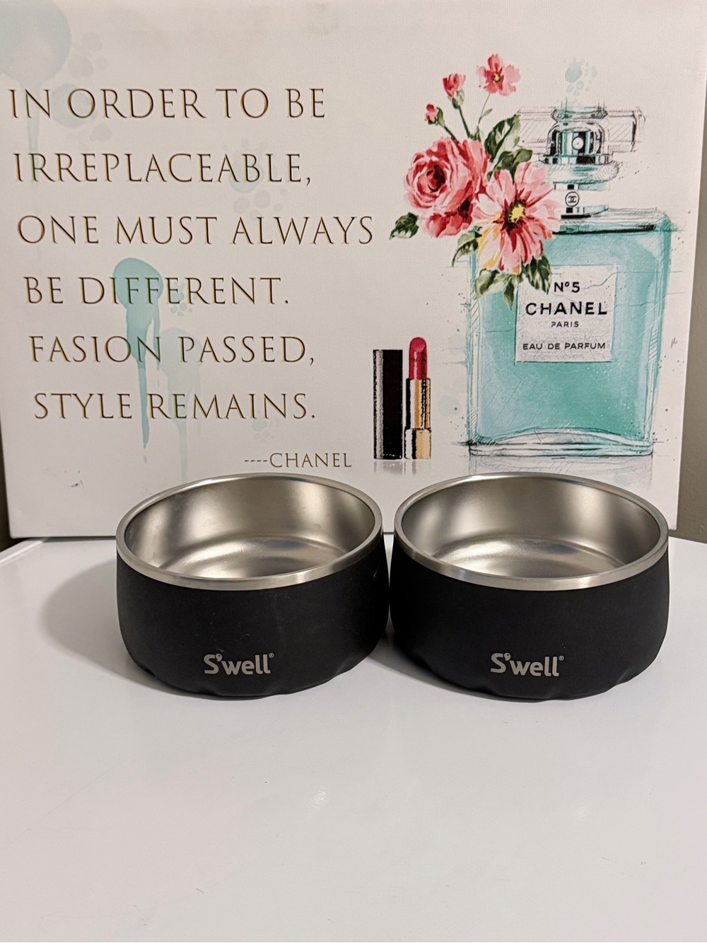 S'well Black Stainless Steel Bowl Set - 16oz - Pack of 2